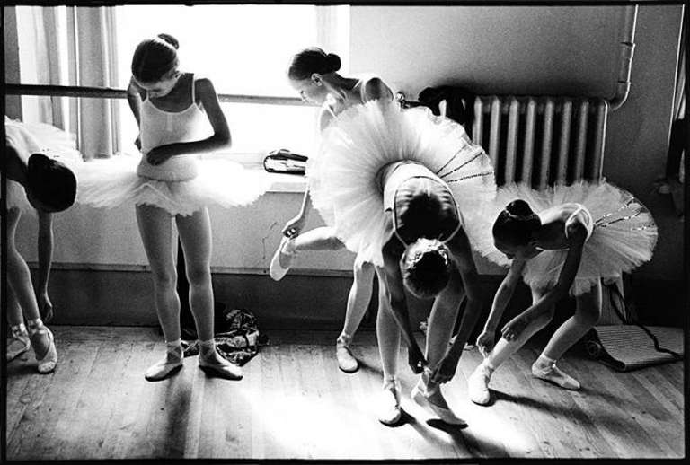 Young Vaganova Students Getting Ready, St. Petersburg, 1999, Arthur Elgort, ballerinas, white, tutus, Backsatage, Dancers, Ballet, Ballerinas, Women, Athletes, fine art photography, limited edition, black and white photography, backstage photography