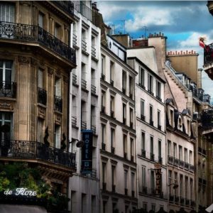 Red Dress in Paris
