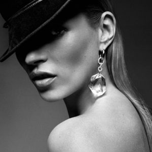 Kate Moss with Hat