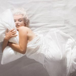 Douglas Kirkland, Marilyn Monroe, Bed, Sheets, Sexy, Portrait, Color, fine art photography, Color Photography, limited edition, nude, Woman, Actress, Celebrity, Vintage Icon