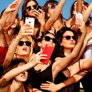 Model Nation, Tony Kelly, Selfie, Models, Group, Smartphone, Phone, Sunglasses, Fine Art Photography, Color, Color Photography, limited edition