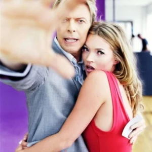 Kate Moss and David Bowie, Colour