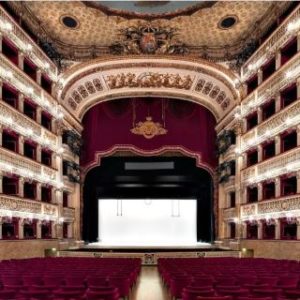 Teatro San Carlo by Massimo Listri, red and gold interior of the theatre