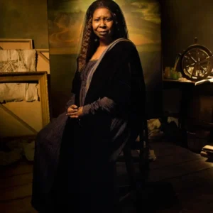 Timothy White, Whoopi Goldberg, Mona Lisa, Costume, Portrait, Celebrity, Celebrity Portrait, Actress, Singer, Fine Art Photography, limited edition, Color Photography, Celebrity Portrait, Color Portrait