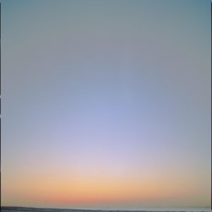 Sullivan Island III by Nigel Parry from the Landscapesseries, Ocean with orange and blue sunset