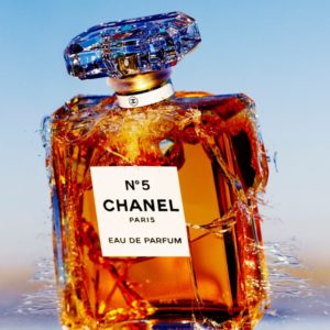 chanel nr5, De Scent by Tony Kelly, bursting chanel No5 Bottel