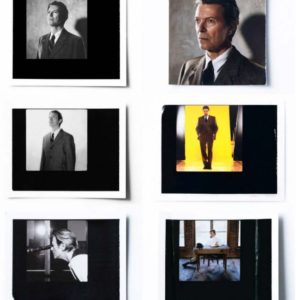 The Polaroid Set by Markus Klinko, six polaroids of David Bowie