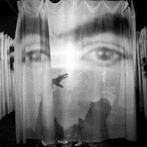 Centre Pompidou by Gérard Uféras, installation by Christian Boltanski