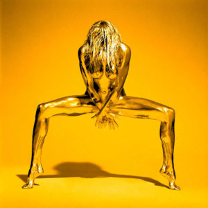 Guido Argentini, Goldeneye, Metallic, Gold Series, Gold, Bodypaint, Dancer, Acrobatic, Nude, Woman, Female Nude, Minimalist, Sculptural, FIne Art Photography, Color, Color Photography, limited edition