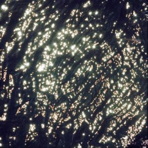 "River Sun, 2021" by Nigel Parry. Fine Art Print, colour, landscape photography of river with sun glistening in the water.