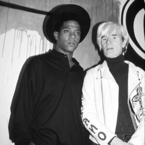 Jean-Michel Basquiat and Andy Warhol