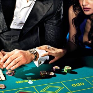 David Drebin, Casino, Gambling, Couple, Color, Color photography, luxury, watch, rich, suit, woman, limited edition, fine art photography