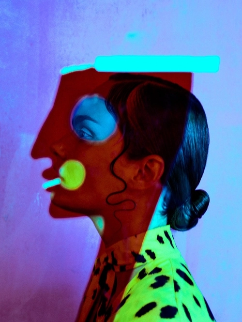 Kristian Schuller Karmen Hapers Bazaar, surrealist colors light porrtrait