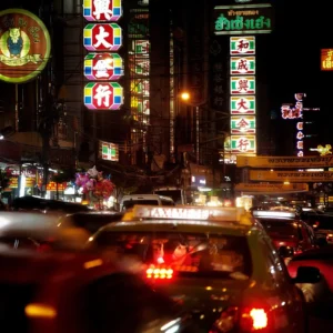David Drebin, Taxi Lovers, China, Night, Lights, Neon Lights, Taxi, Stress, Night Life, fine art photography, color photography, limnited edition, street photography