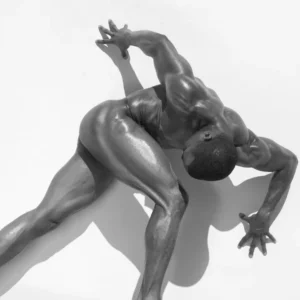 Sylvie Blum, Male Nude, Acrobatic, Muscles