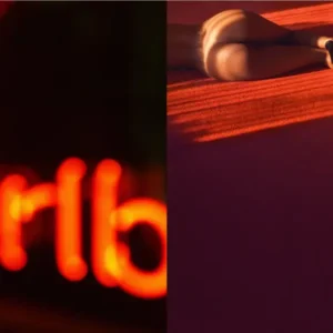 Guido Argentini, Nude, Light, Neon, Red, Color, Legs, Heels