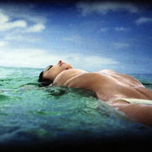 Bruno Bisang, Petra R., Mauritius, Nude, Water, ocean, Blue, Color, Summer, Light, Sun, Woman, Model, Closeup, nude photography, water photography, fine art photography