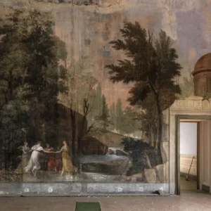 Manicomio, Montelupo Fiorentino 2019, massimo listri, fine art photography, interior, art, wall painting, architecture, fine art photography, limited edition, massimo listri photography