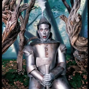 Mark Seliger, Jerry Seinfeld, Tin Woodman, Wizzard of Oz, Costume, Musical, Celebrity, Portrait, Color, Color Photography, Portrait Photography, California, Musical, Actor, Fine Art Photography, Limited edition