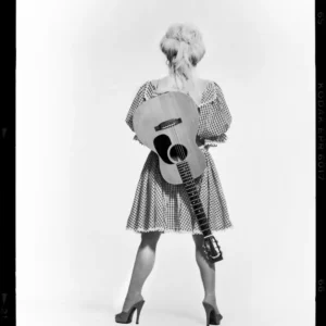 Timothy White, Dolly Parton, Musician, Country, Country Singer, Guitar, Music, Portrait, Woman, Fine Art Photography, limited edition, artist portrait, celebrity, celebrity portrait, black and white portrait, black and white photography