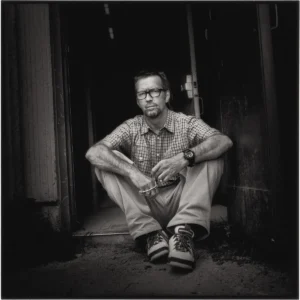 Timothy White, Eric Clapton, Musician, Music, Portrait, Fine Art Photography, limited edition, artist portrait, celebrity, celebrity portrait, black and white portrait, black and white photography