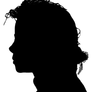 Timothy White, Michael Jackson, King of Pop, Popstar, Singer, Musician, silhouette, portrait, minimalism, abstract, celebrity portrait, fine art photography, limited edition, black and white photography, black and white portrait