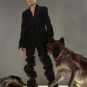 "The Wave", Markus Klinko, David Bowie, David Bowie Unseen, Bowie Unseen series, David Bowie photography, Markus Klinko photography, celebrity fine art photography, iconic music photography, rock legend portrait, David Bowie portrait, conceptual portrait photography, avant-garde photography, fashion photography art, contemporary fine art photography, music icon artwork, limited edition photography, collectible photography print, gallery photography artwork, luxury art photography, surreal portrait, mythic symbolism, wolf imagery, power and leadership symbolism, art photography collectors, modern photography master, fine art wall art